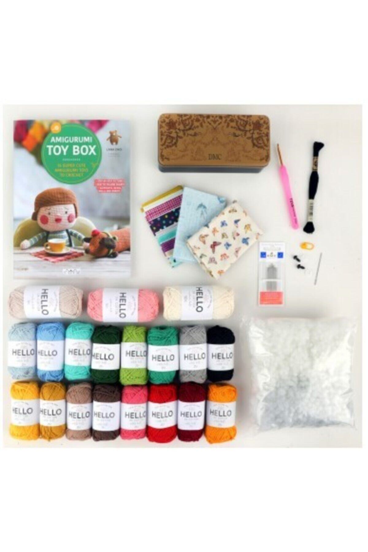 BALIM ÖRGÜ EVİ Hello Amigurumi Tam Set Örgü Kiti