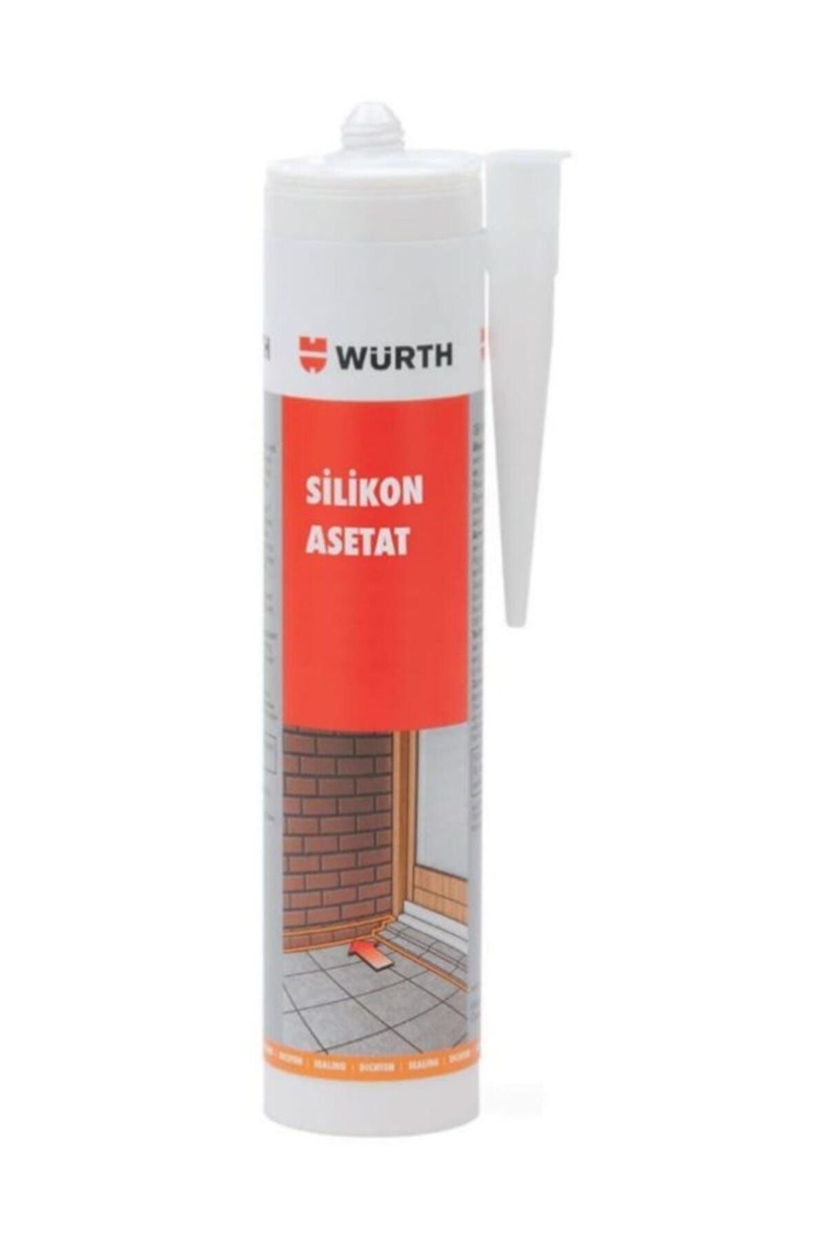 Würth Beyaz 310ml Asetat Genel Amaçlı Silikon Sızdırmaz İzolasyon