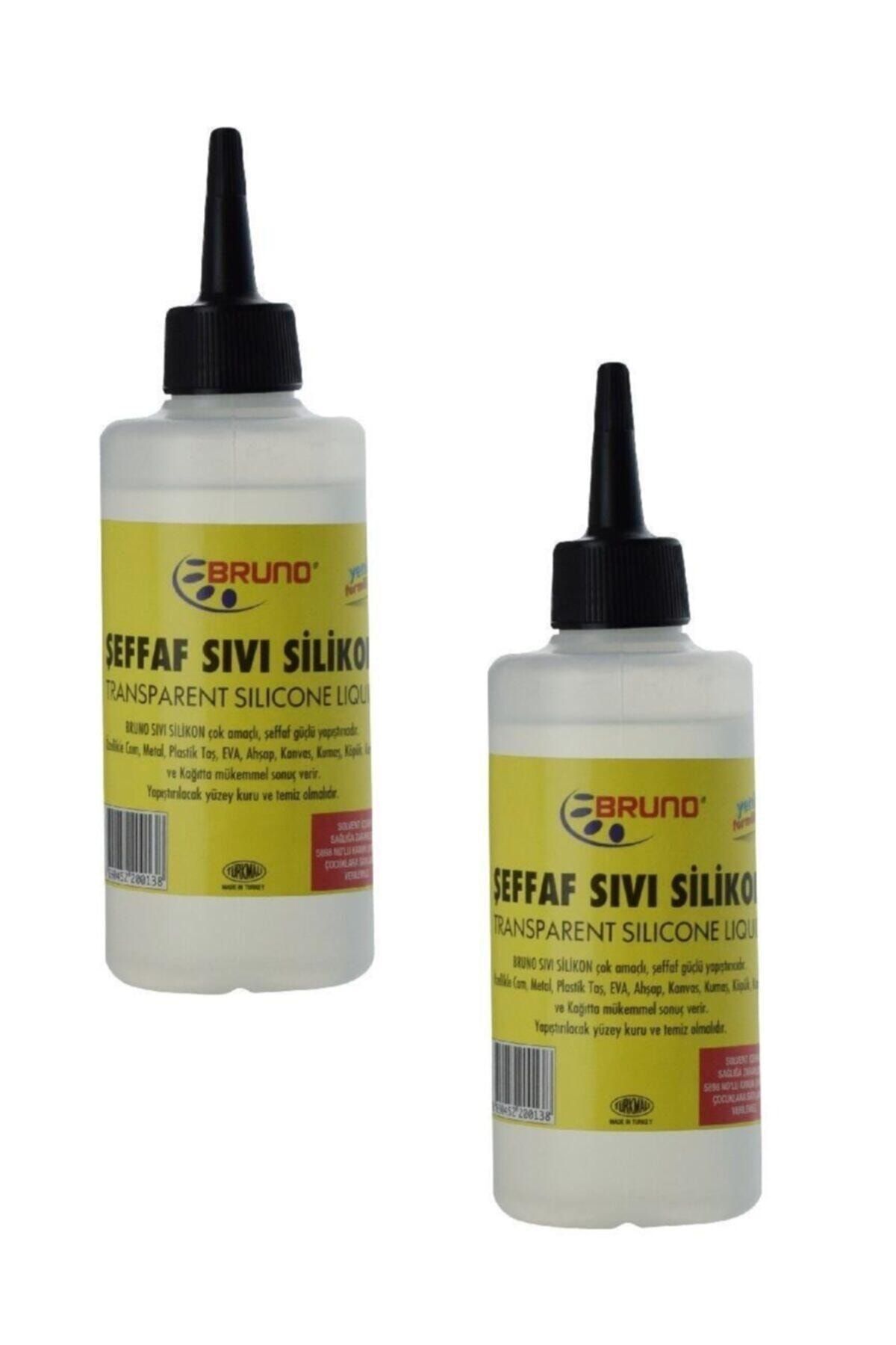 Bruno Şeffaf Sıvı Silikon 200 Ml