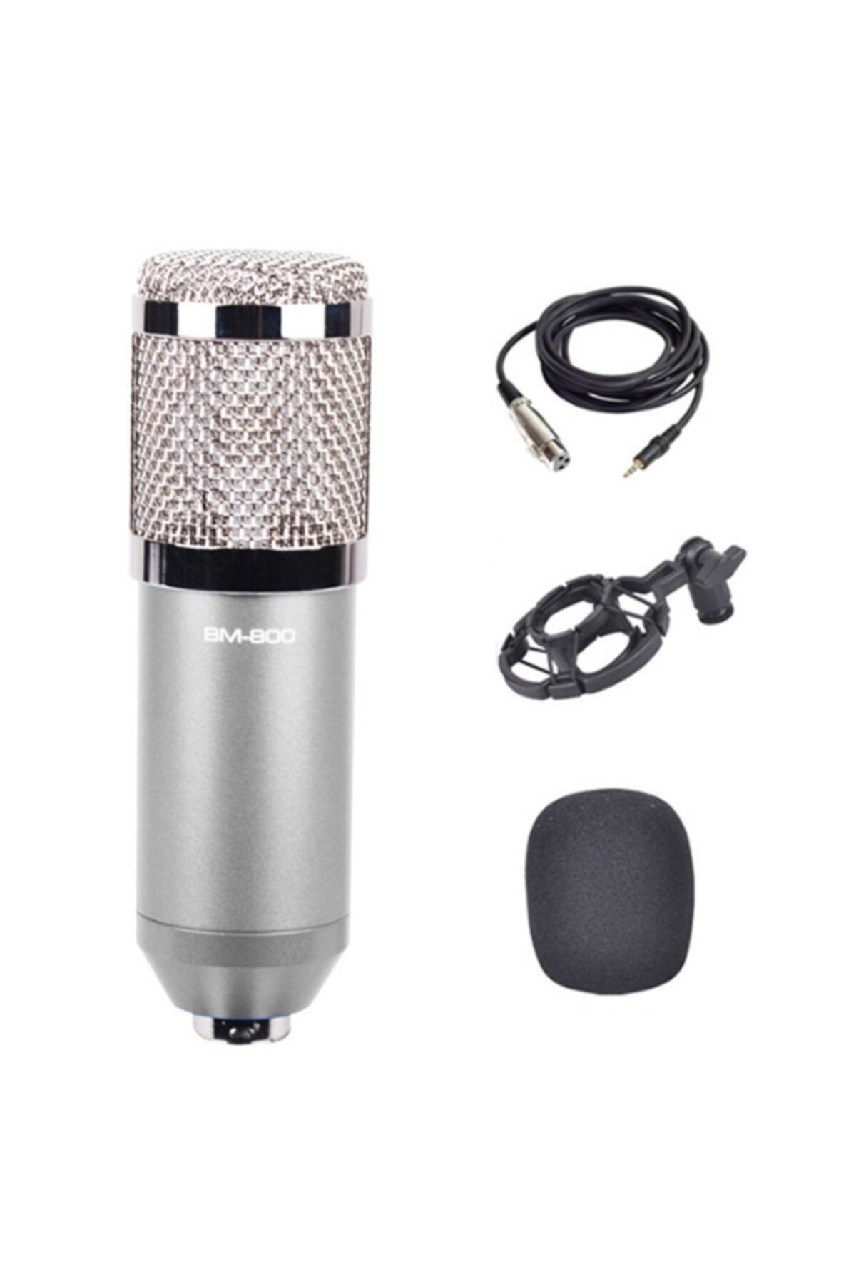 Ally Mobile Condenser Stüdyo Kayıt Ve Yayın Mikrofonu  Bm800