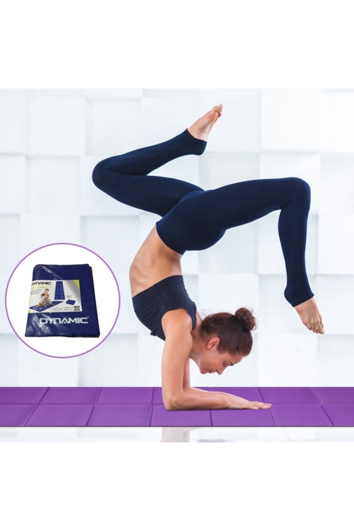 univercal 4mm Anti Slip Yoga Mat Foldable. Neoprene Ratio 80