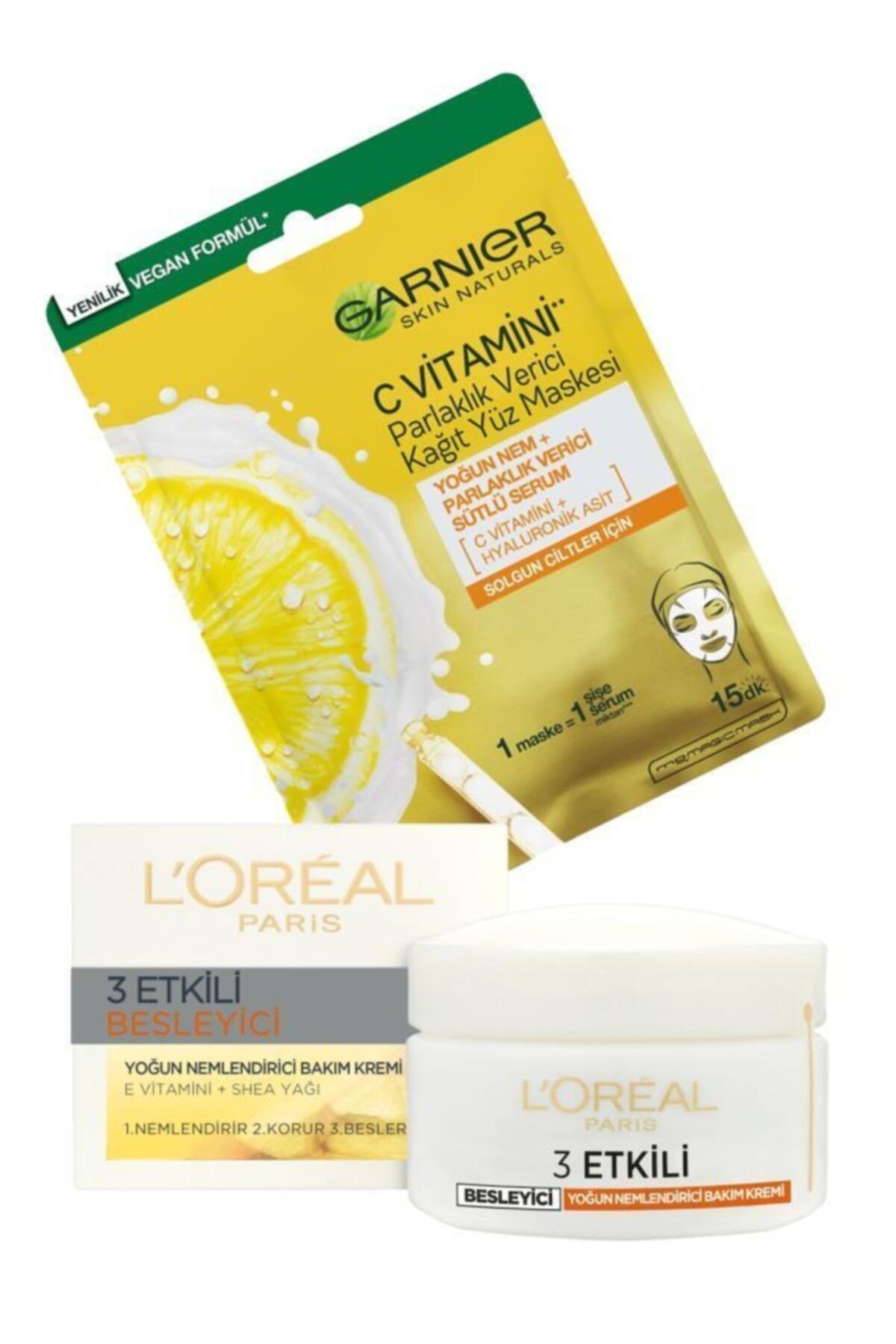 L'Oreal Paris E Vitamini Ve C Vitamini Içerikli Cilt Bakım Set