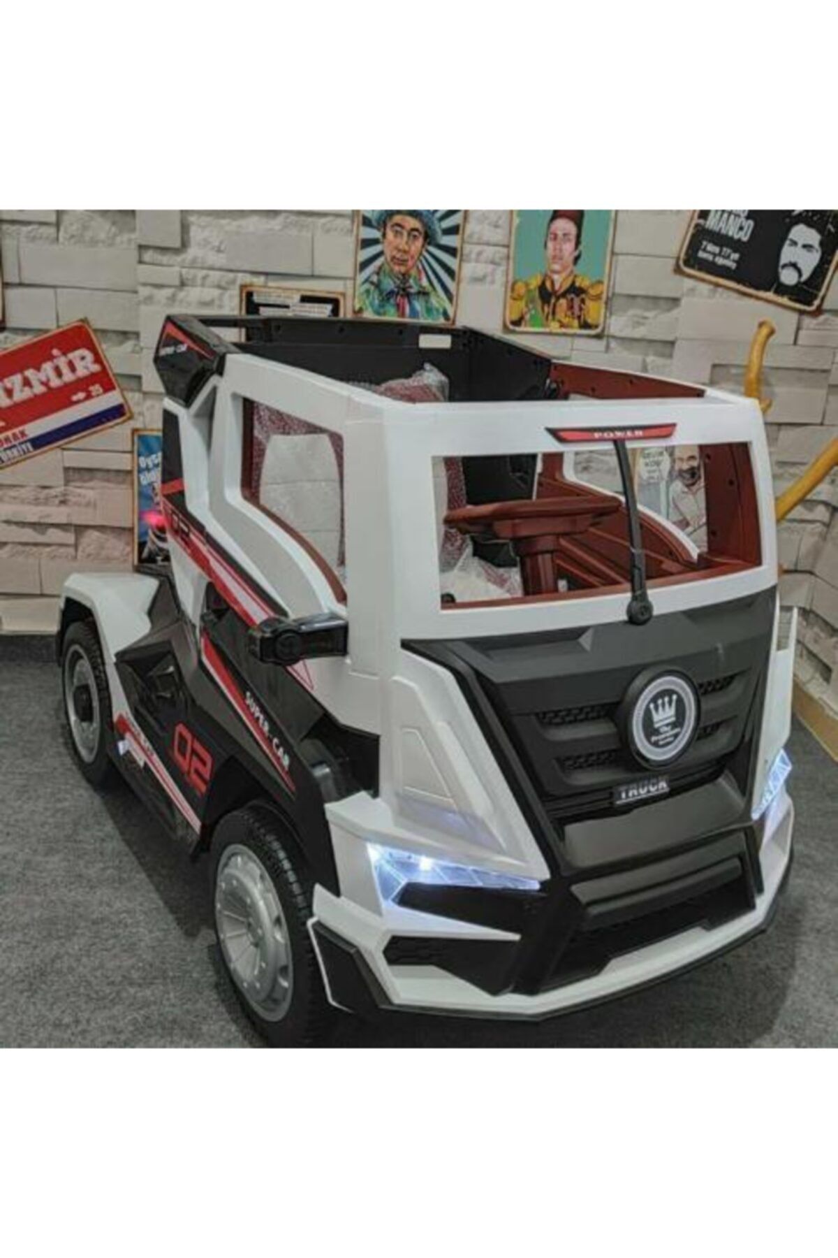 kraft rambo beyaz tir 12 v akulu araba fiyati yorumlari trendyol