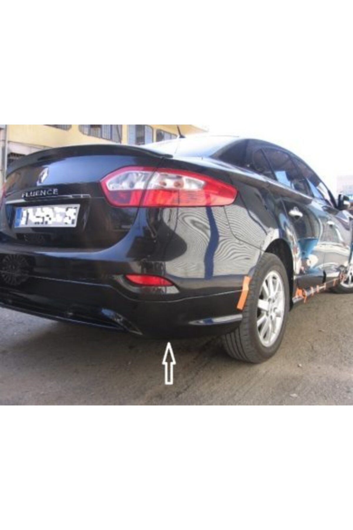 Renault Fluence Arka Ek Makyajlı (plastik)
