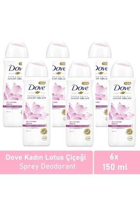 Kadın Deodorant Işıldayan Bakım Lotus Çiçeği Kokusu 150 Ml - 6'lı Paketi Image 0