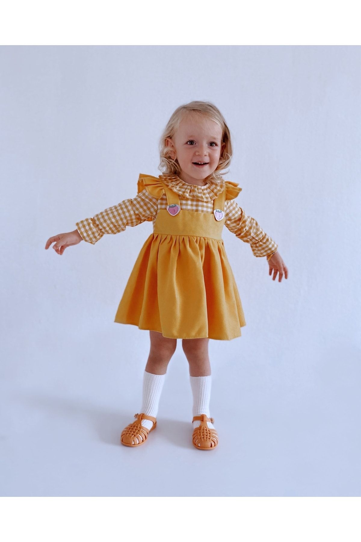 Petite new arrivals mustard dress