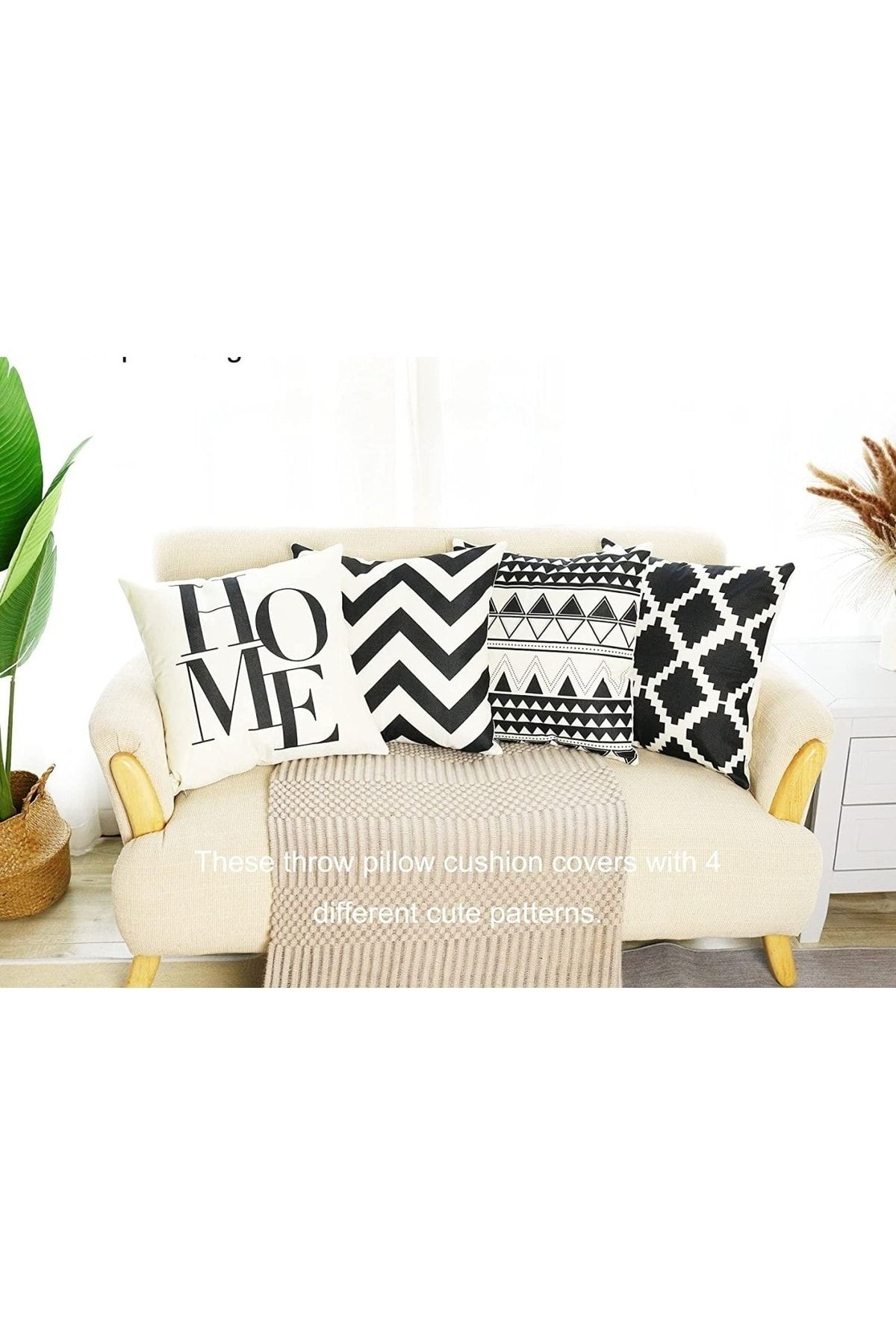 Tinybabyconcept Double Sided Printed Home Series 4 Piece