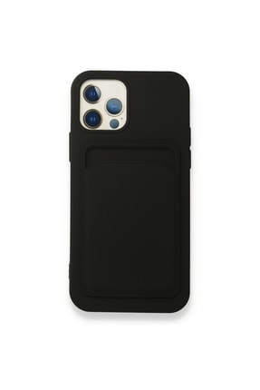 Iphone 13-13 Pro Uyumlu  Kılıf Kamera Korumalı Kartlık Silikon Kapak Image 0