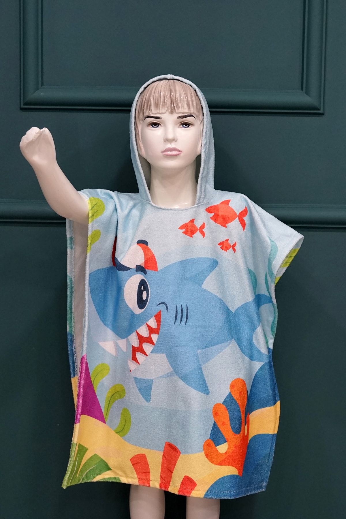 Baby shark clearance poncho towel