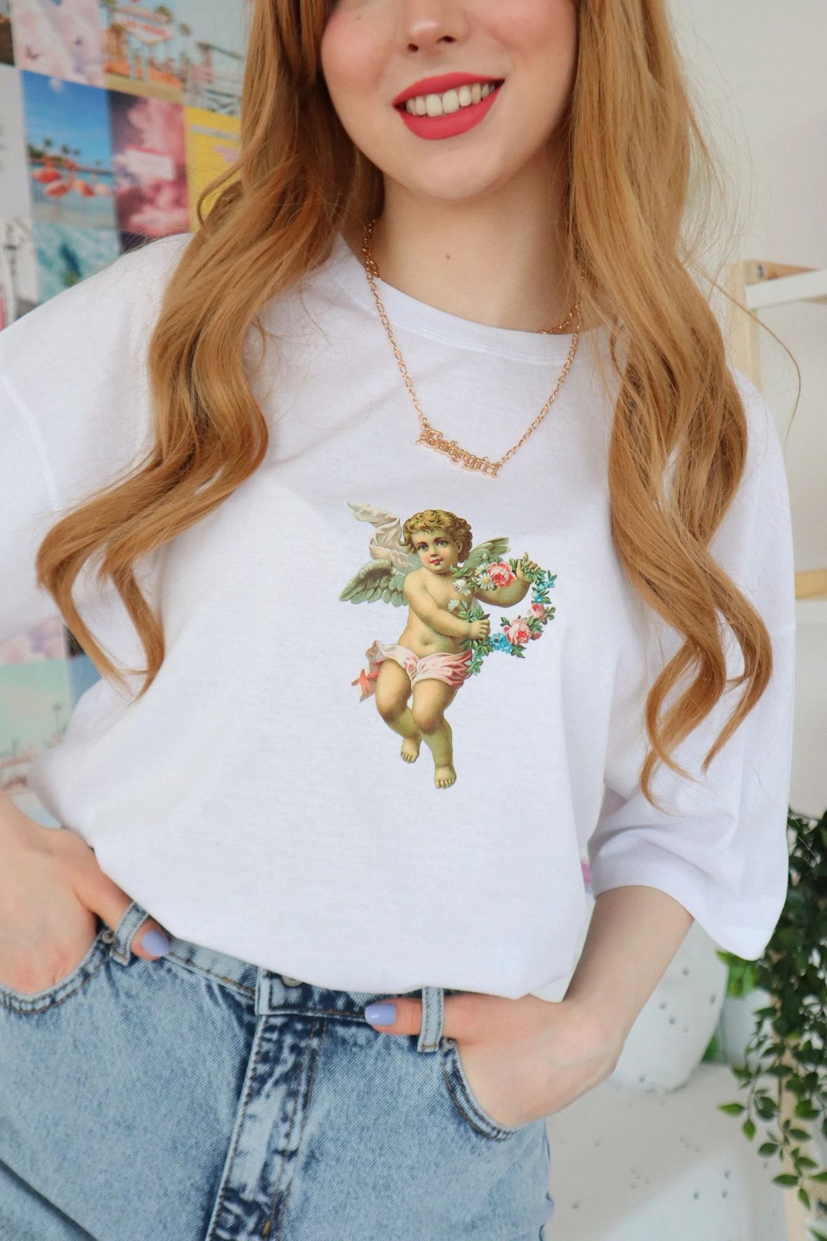 Angel aesthetic shirt new arrivals