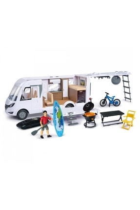 Kamp Seti Aracı, Oyuncak Karavan, Camper Set, 30 Cm, 203837021 Image 4