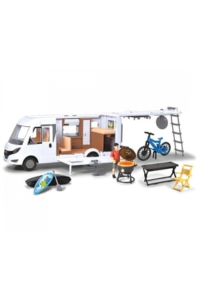Kamp Seti Aracı, Oyuncak Karavan, Camper Set, 30 Cm, 203837021 Image 0