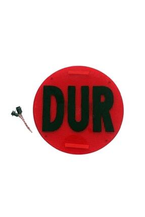 Dur Levhası Ledli - Dur Levhası Işıklı - Araba Dur Levhası Ledli - Servis Araçlarına Uygun Dur Levha Image 0