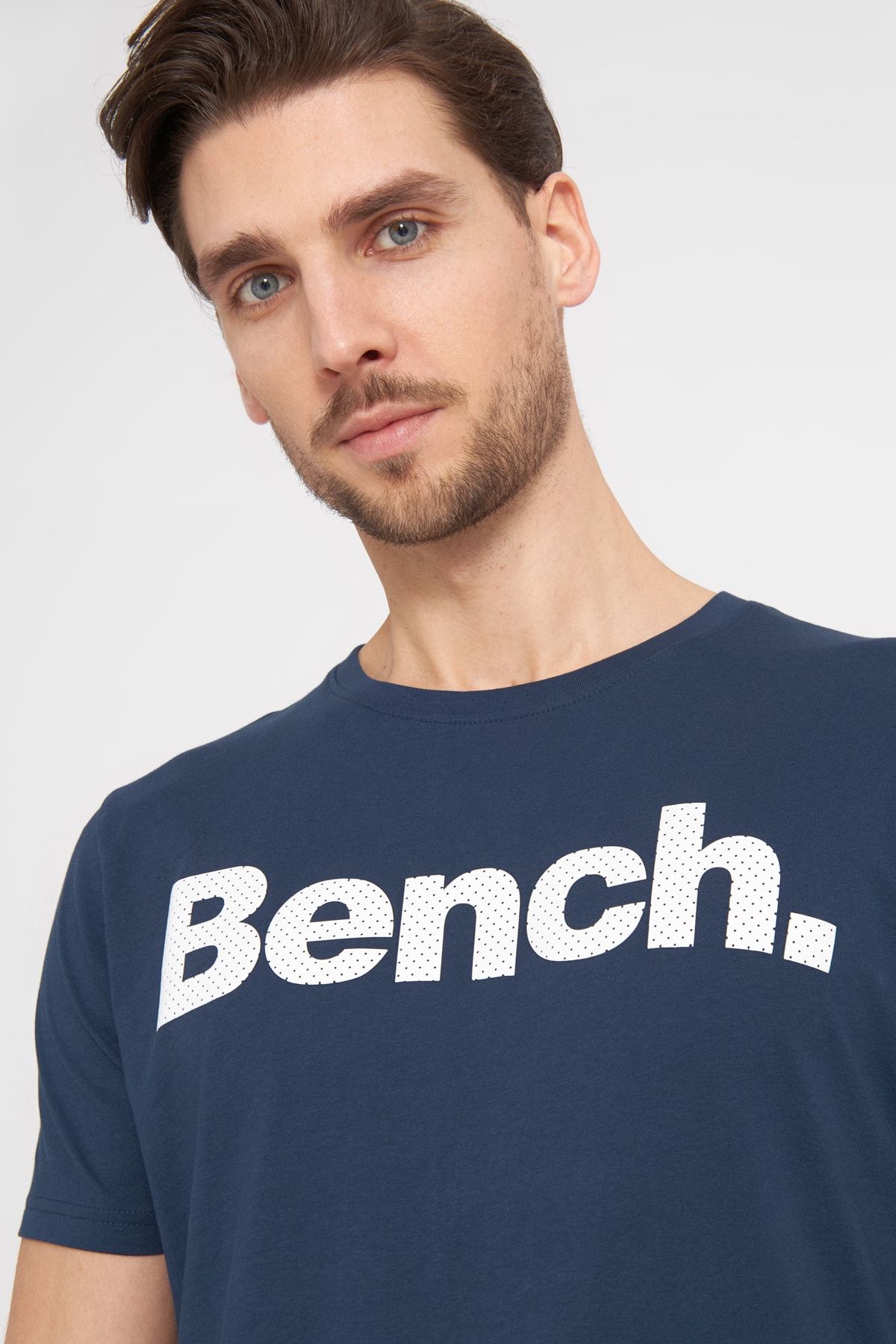 BENCH Regular fit T-Shirt - - Trendyol blue Dark -