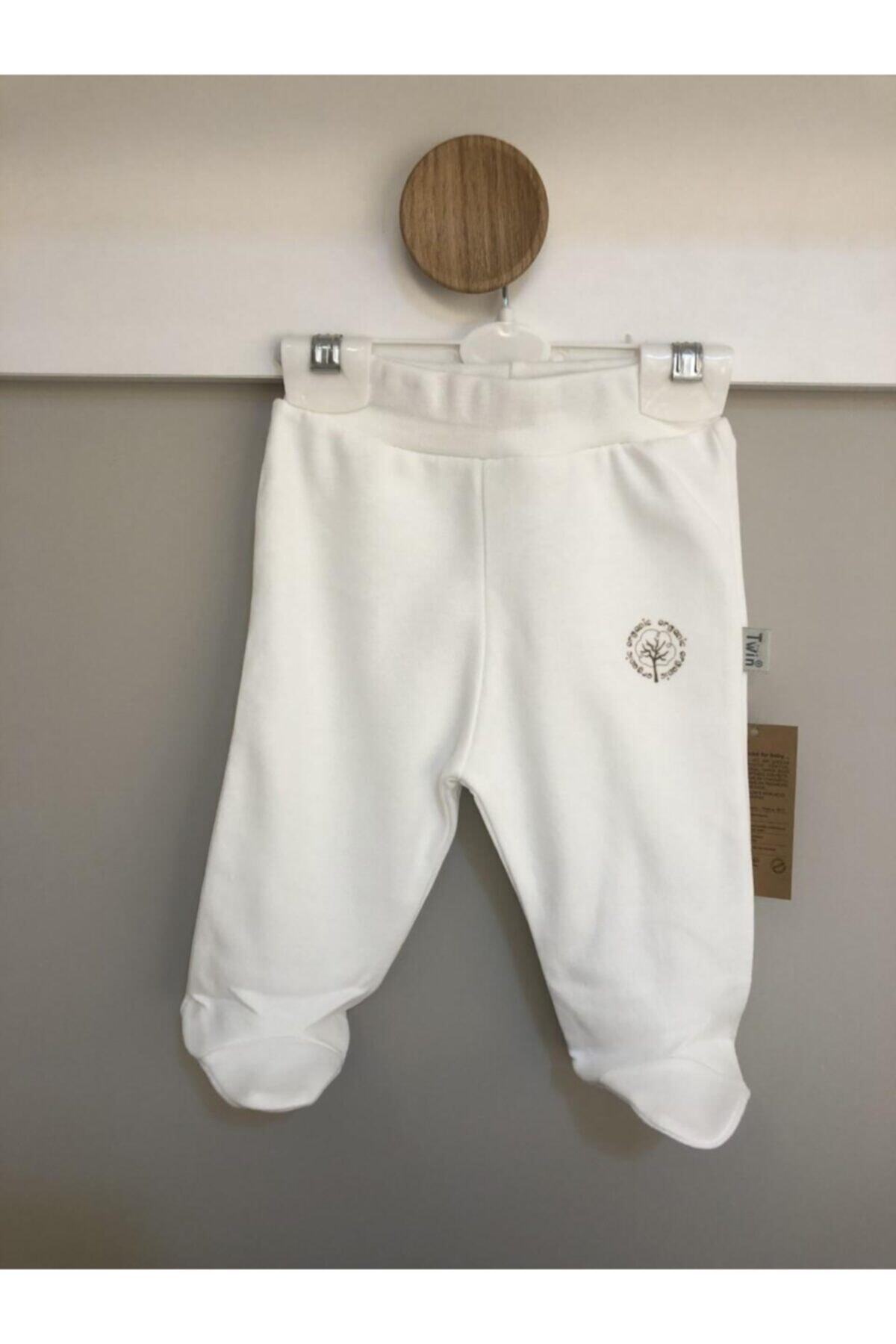 BABY'S TWİN 988 Organic Patikli Alt (Ekru)