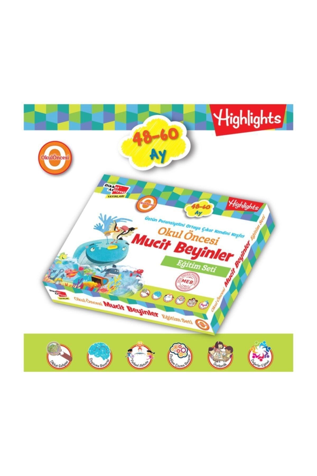 Dikkat Atölyesi Yayınları Okul Öncesi Mucit Beyinler Eğitim Seti 48-60 Ay