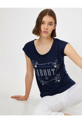 Koton Yazili Baskili T-shirt