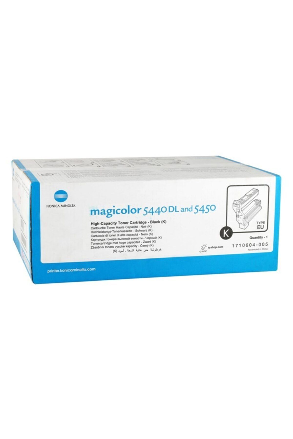 KONICA MINOLTA Mc-5440dl-5450dl Orjinal Siyah Toner (1710604-005) (12000 Sayfa)