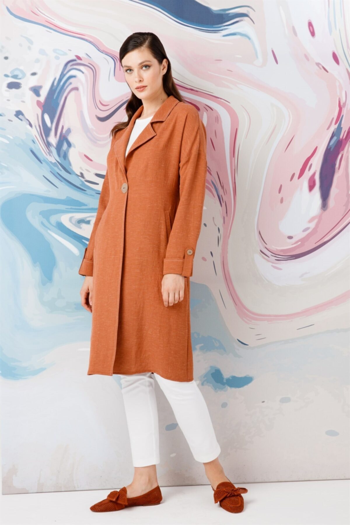 Esswaap Karamel Keten Içli Dışlı Takım