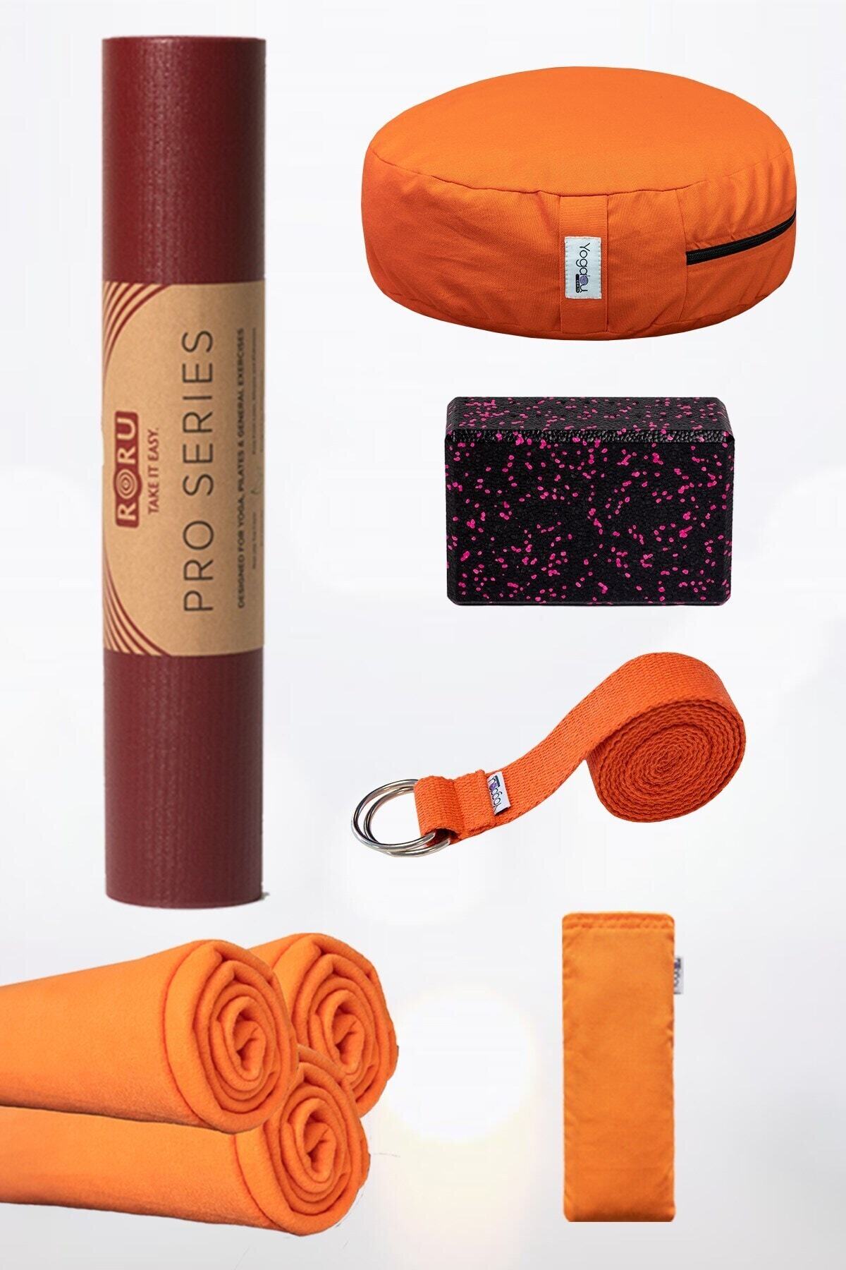 Yogabu Yoga Başlangıç Kiti - Bordo