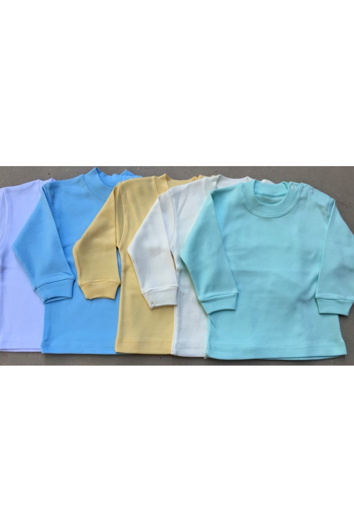 bebedino Üst Badi Uzun Kol (5 Li Paket)