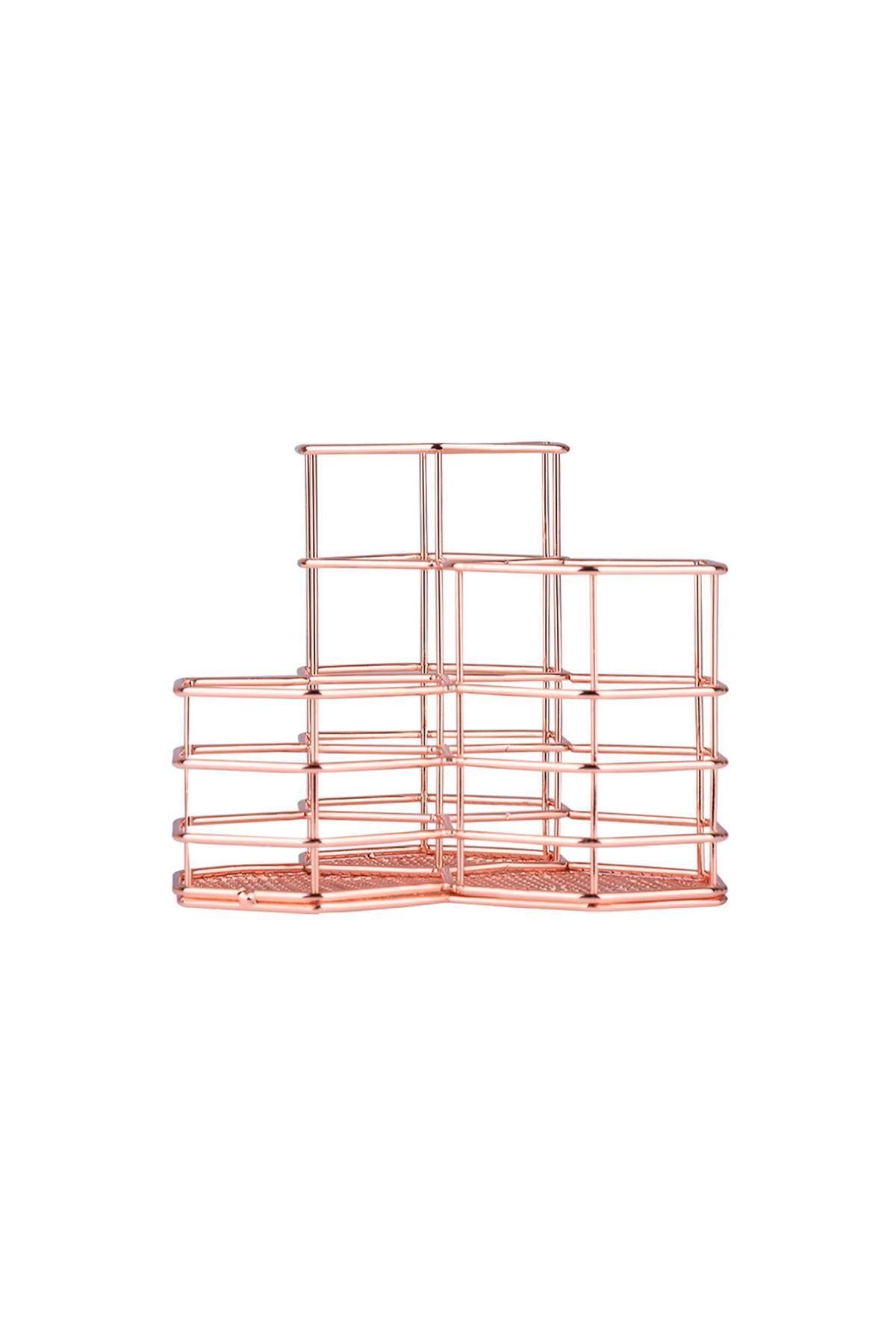 Miniminti Üçlü Rose Gold Kalemlik - Kaşıklık