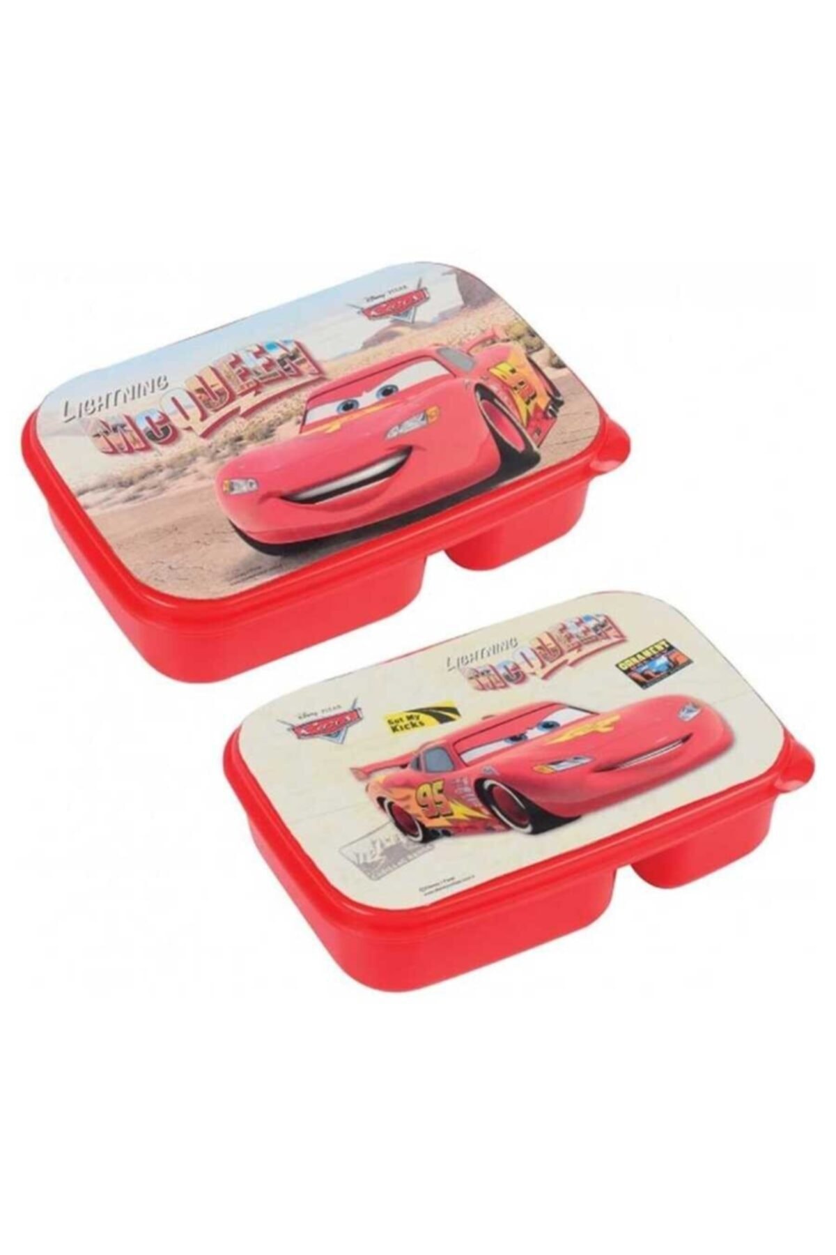 pazaristanbul Cars Lisanslı 3 Bölmeli Beslenme Kabı