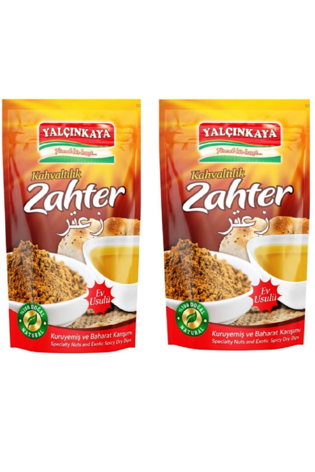 Yalçınkaya 2 Adet Kahvaltılık Zahter - %100 Doğal - Ev Usulü