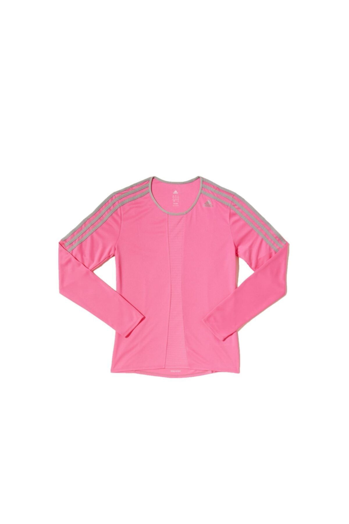 adidas Kadın Pembe Uzun Kollu Koşu Tişörtü Rsp Ls T W M62531