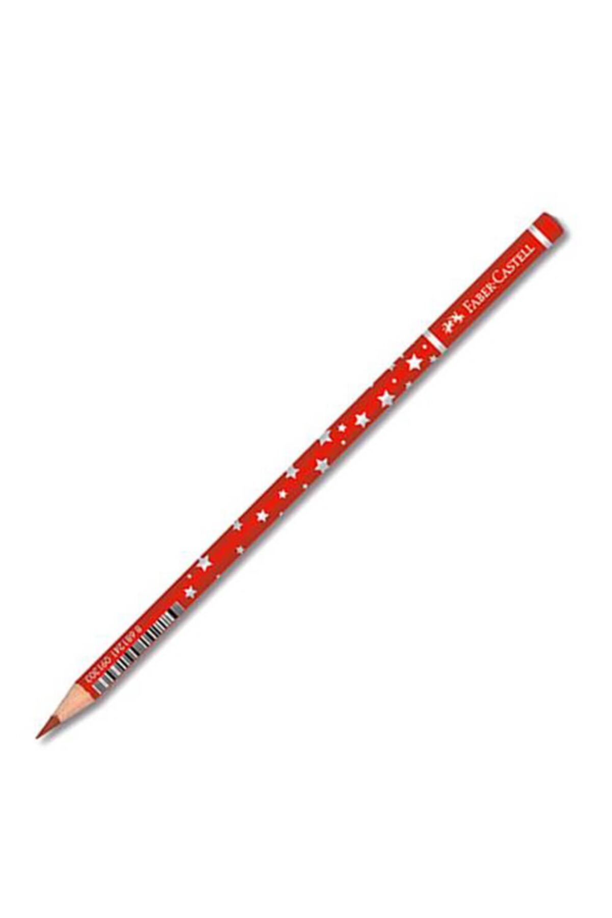 Faber Castell Kırmızı Başlık Kalemi Yıldızlı 3 Adet