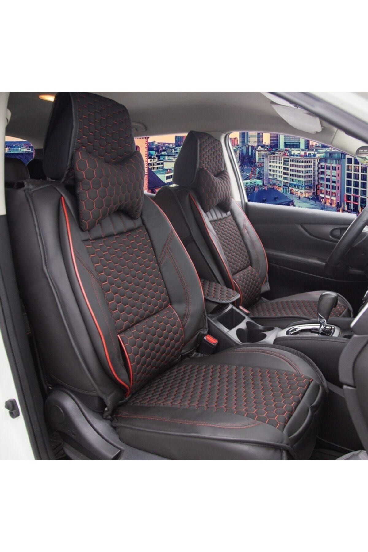 stil fiat punto luks deri oto koltuk kilifi set fiyati yorumlari trendyol