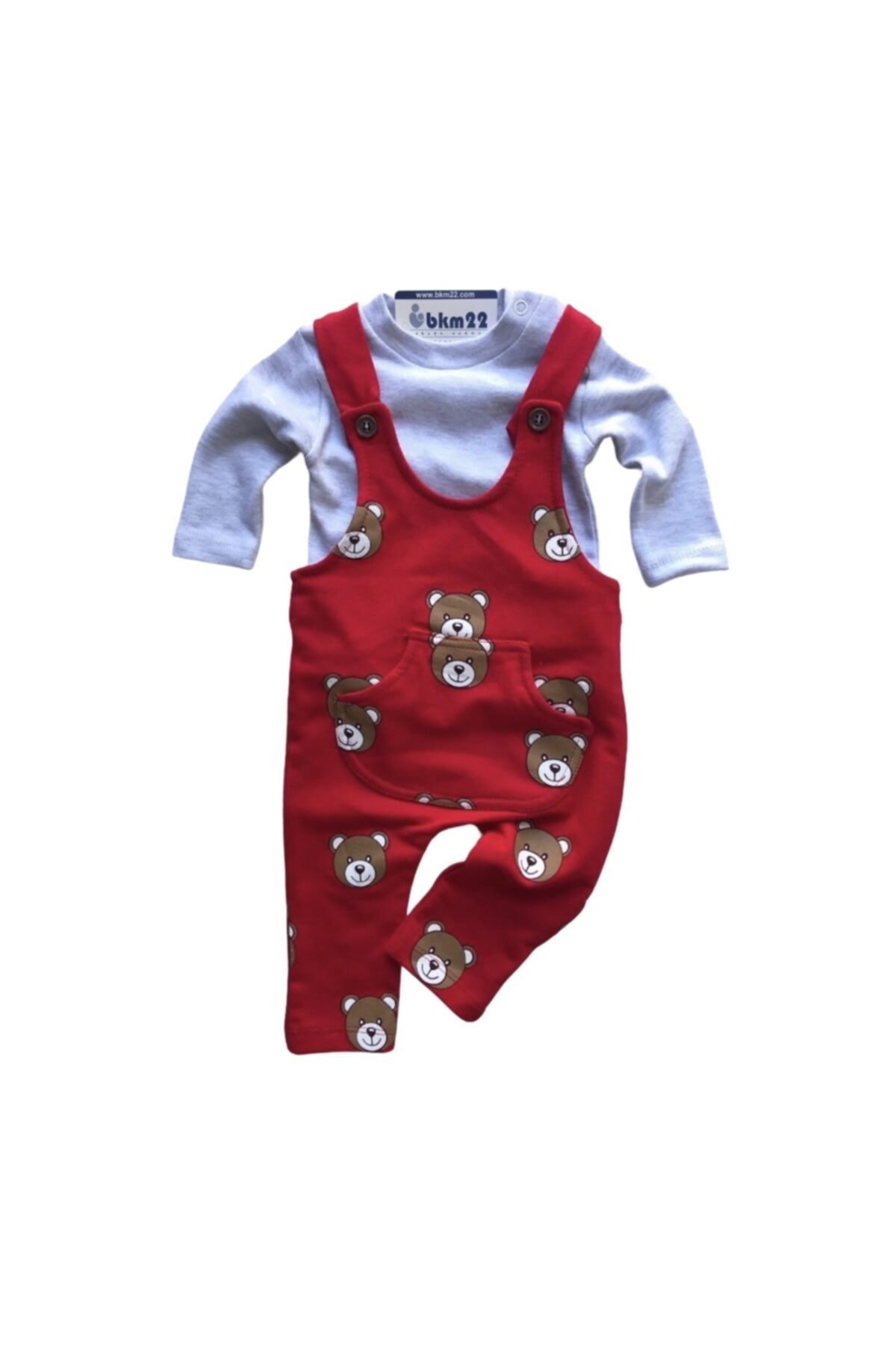 bkm22 Ayı Baskılı 2'li Slopet Tulum