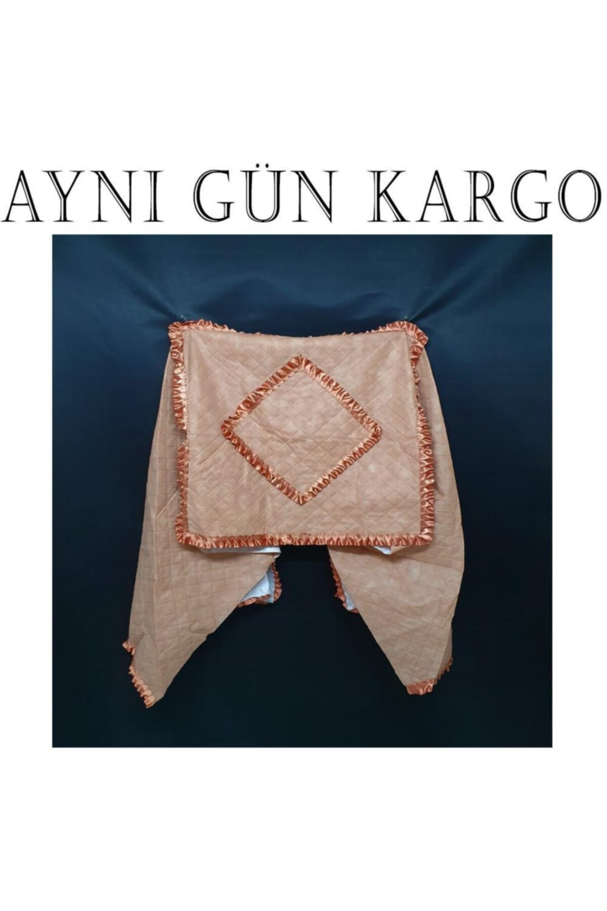 Ekinci Çamaşır Makinesi Örtüsü Ekonomik Tela Bej
