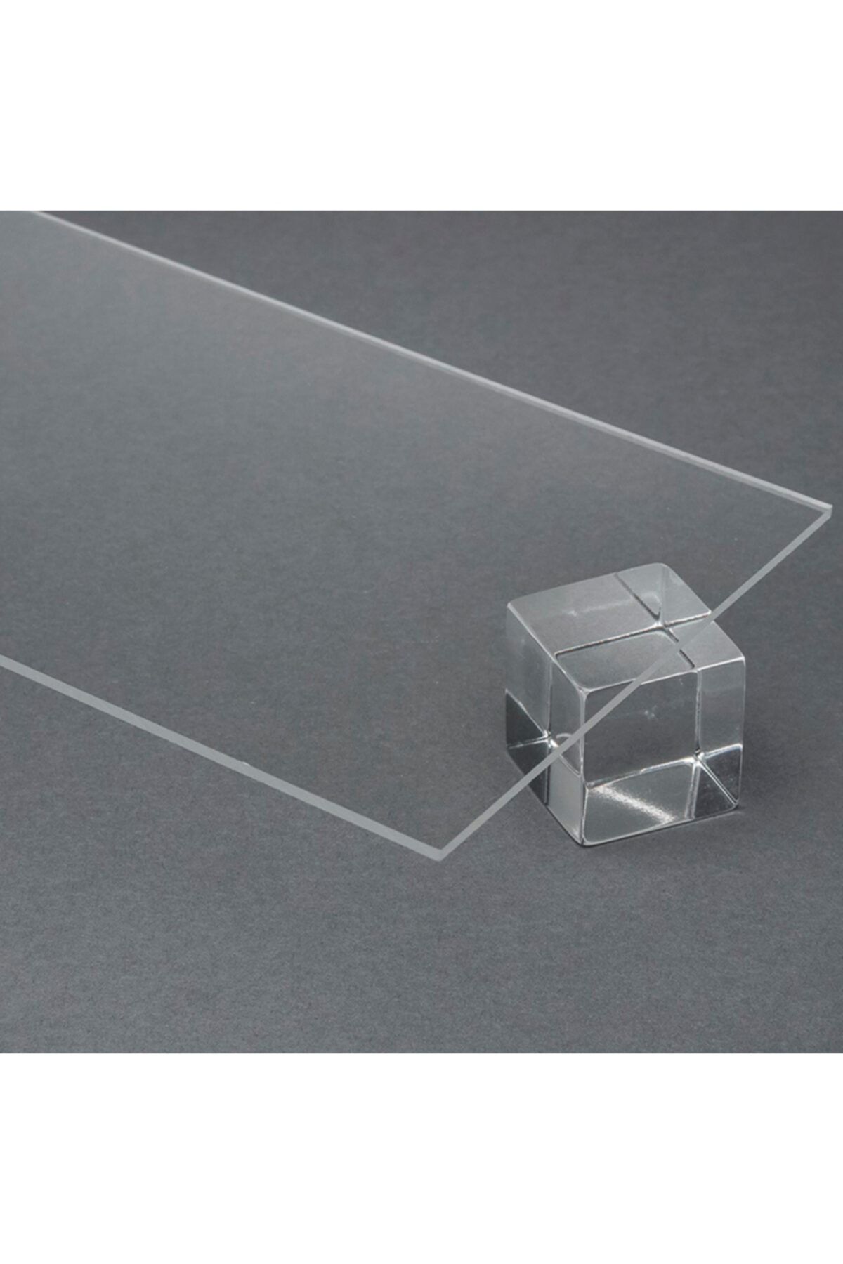 SepetimeAt Şeffaf Pleksi Levha 2.8mm-3mm 40x40 Cm