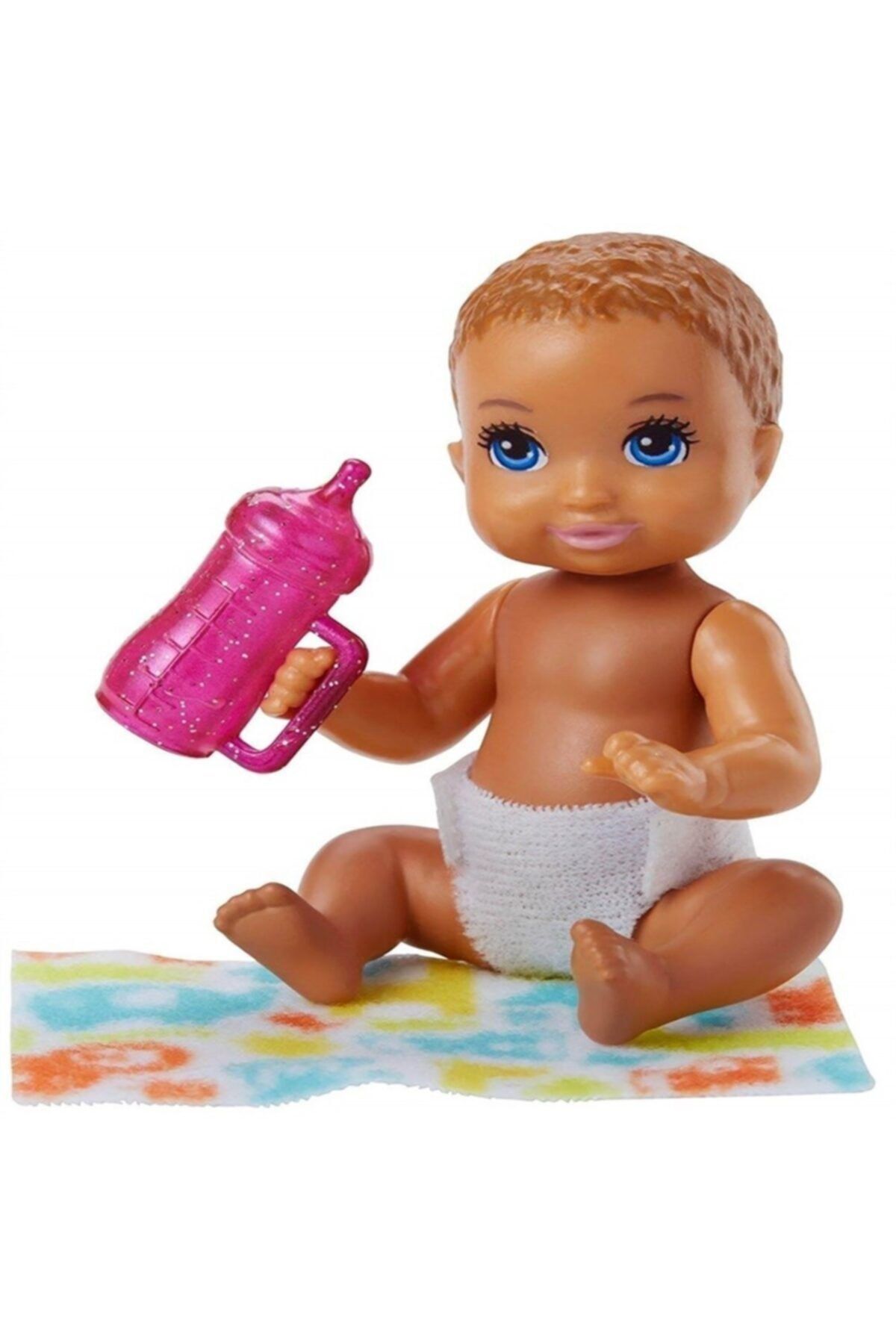 barbie bebek bakicisi serisi minik bebekler kumral pembe biberon fhy76 fhy78 fiyati yorumlari trendyol