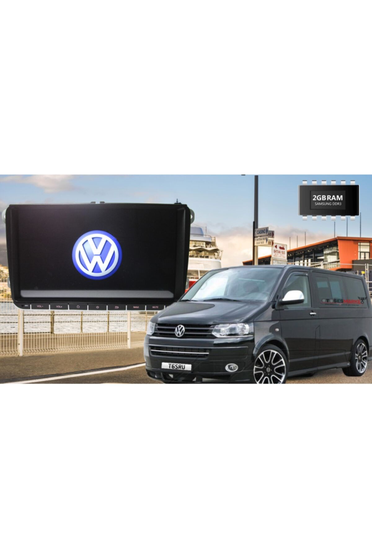 Navigold Volkswagen Transporter Android Multimedya Teyp Wifi Gps 2gb Ram