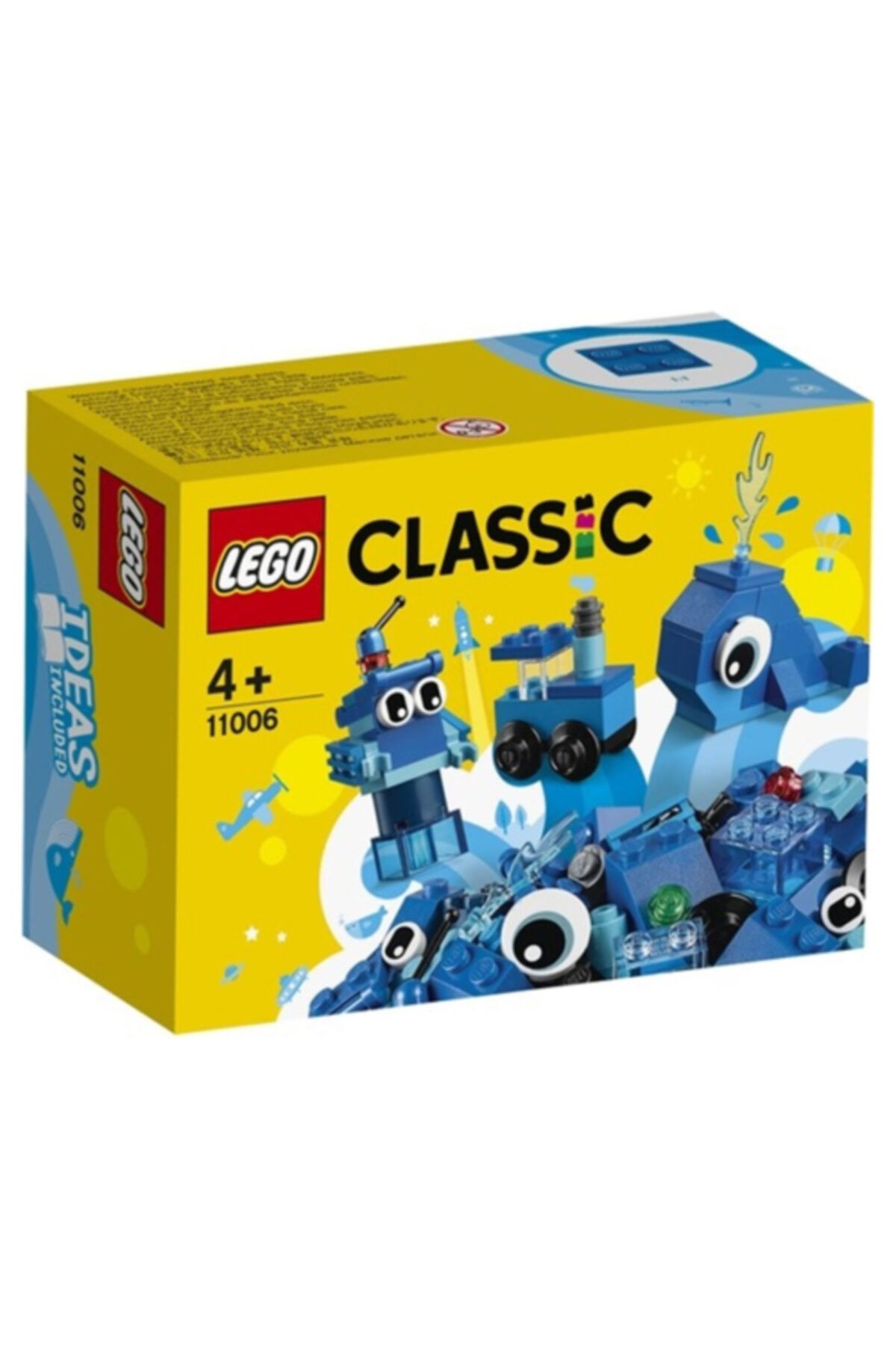 LEGO Classic Yaratıcı Mavi Yapım Parçaları 22 Parça