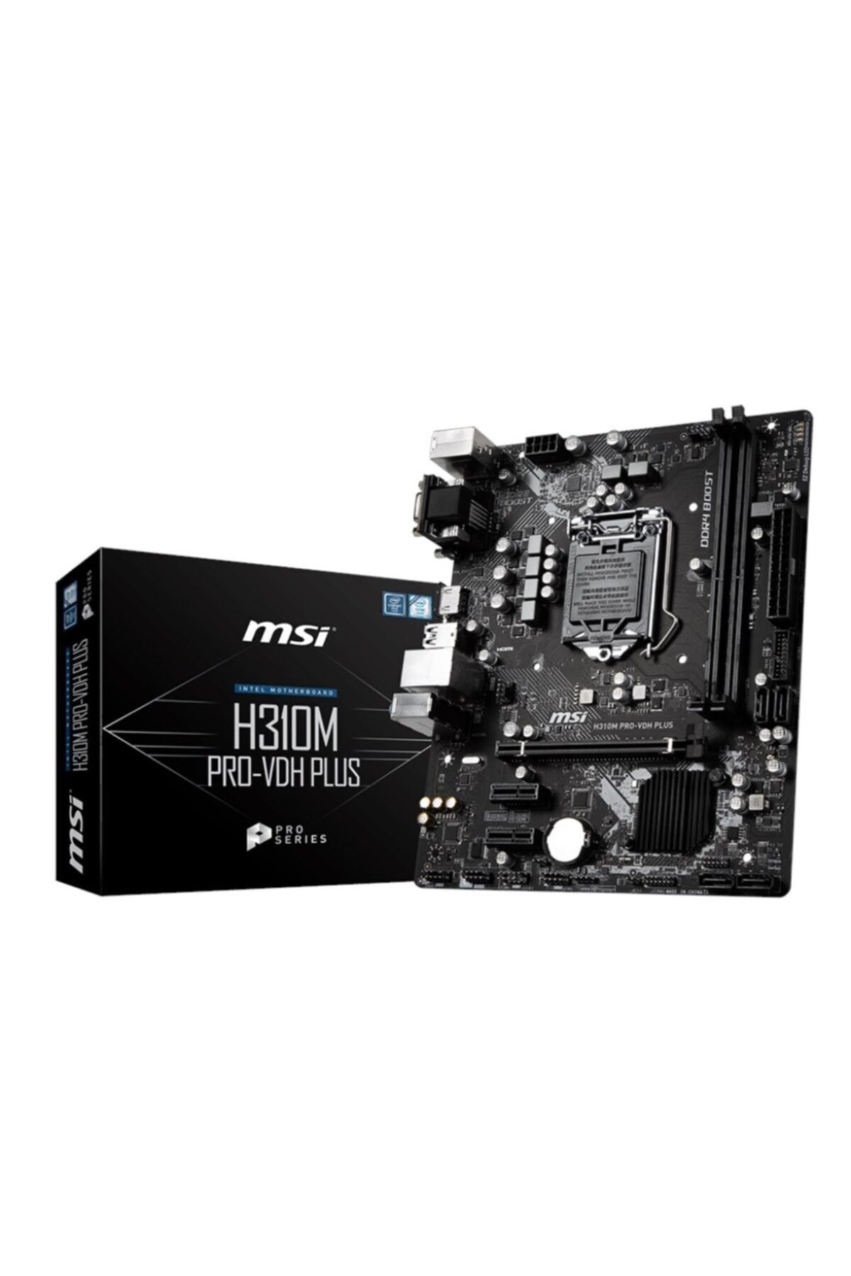 MSI H310m Pro-vdh Plus 1151 Ddr4 Vga Dvi-d Hdmi