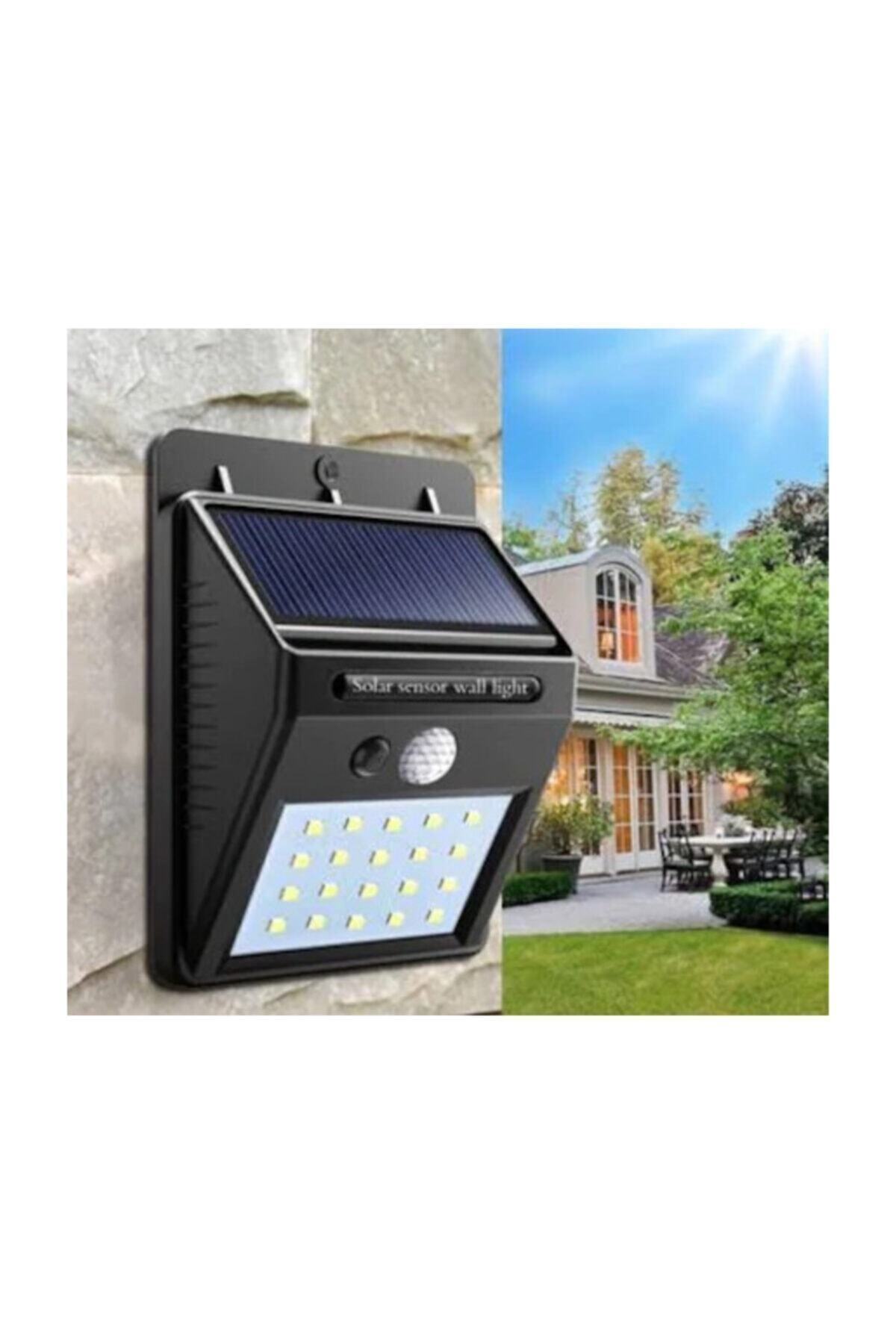 Altun Solar Güneş Enerjili Şarj Olabilen 20 Ledli Bahçe Lambası