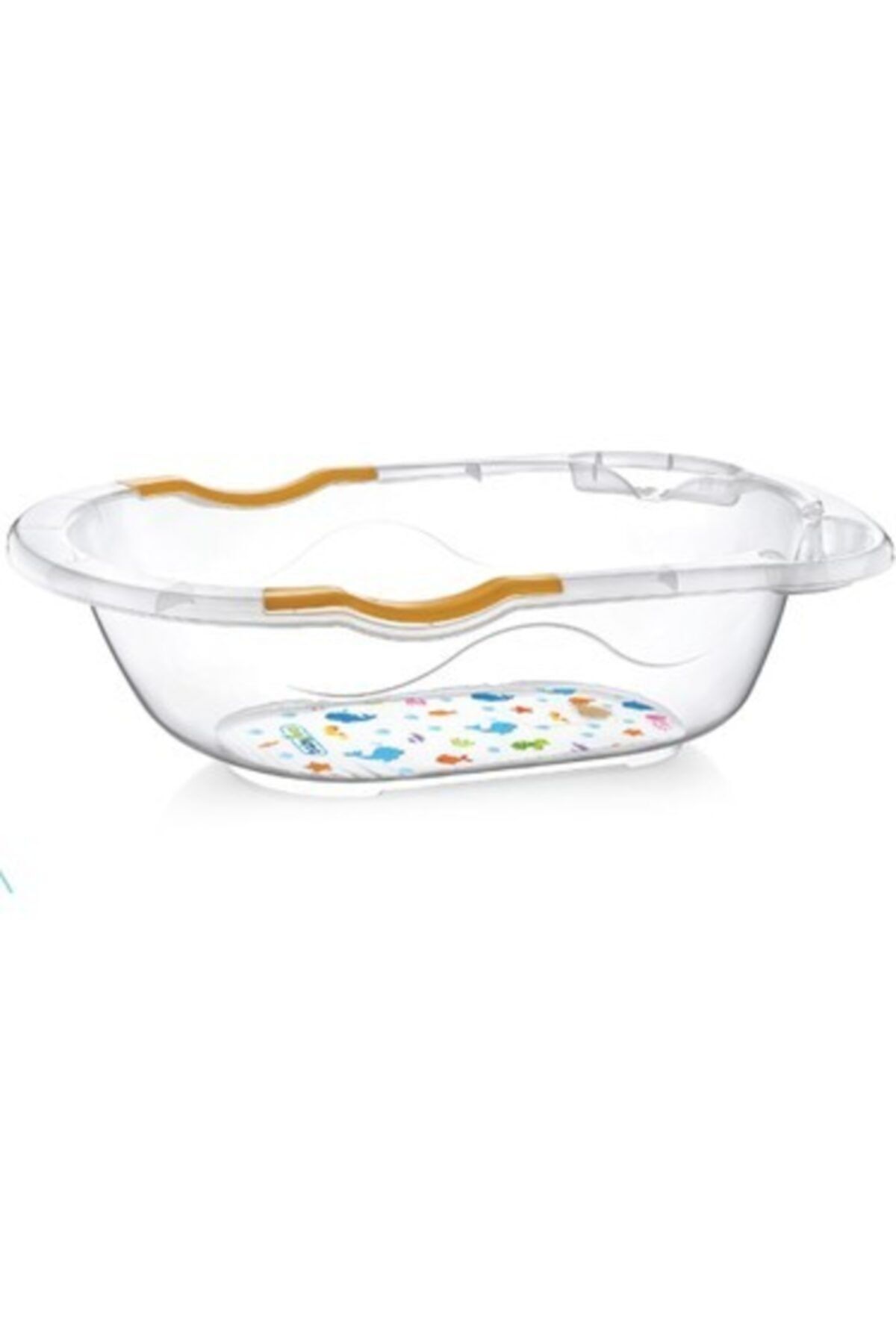Babyjem Giderli Desenli Şeffaf Bebek Banyo Küveti