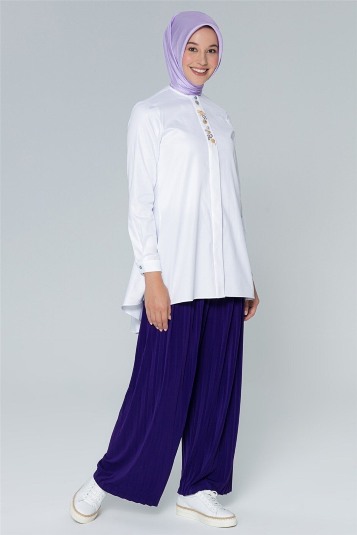 Armine Pileli Pantolon 00oa8004 Mor