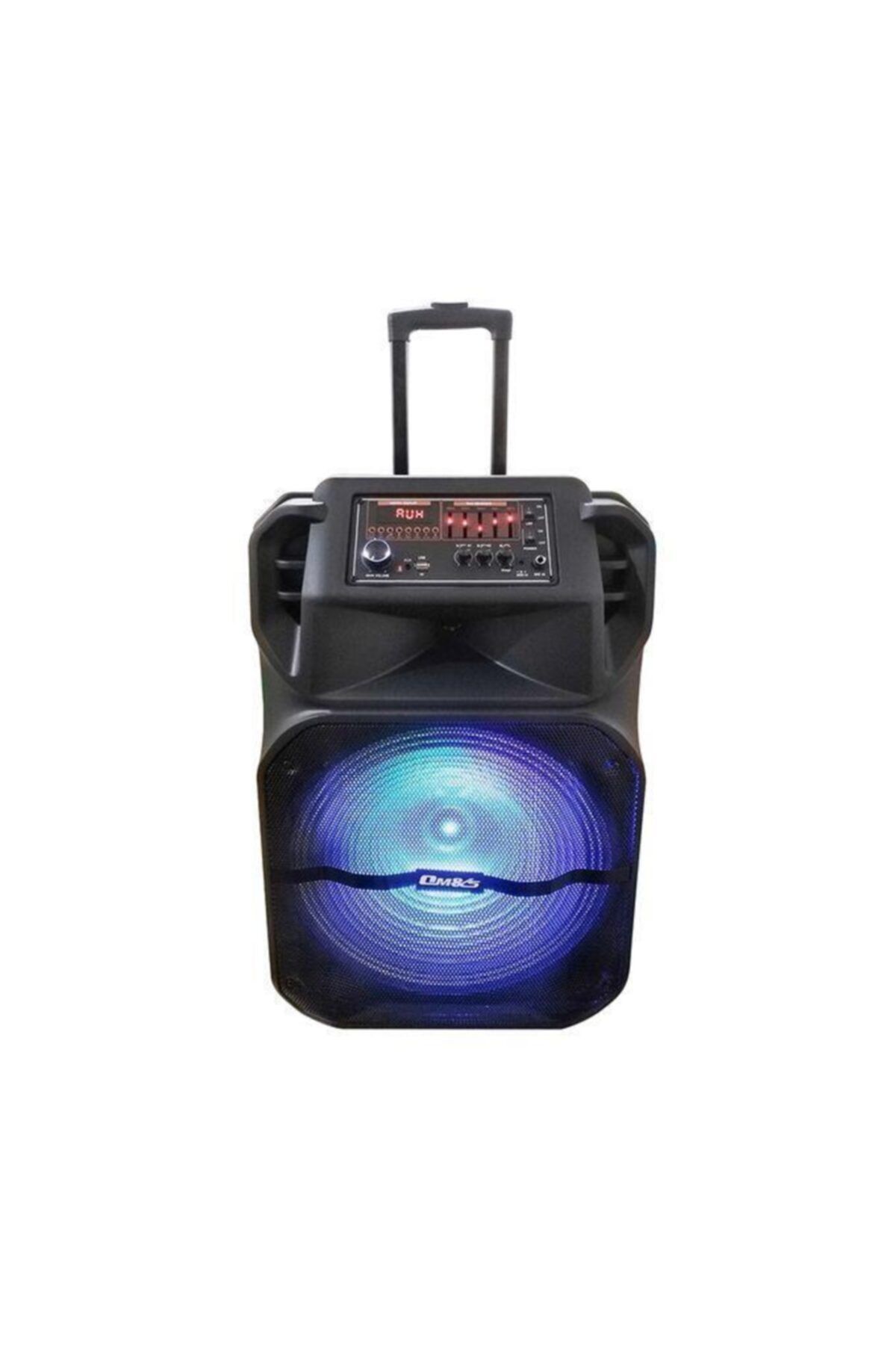 AZR Om-j15 Siyah Koblosuz Mikrofonlu Sd+fm Bluetooth Toplantı-konser Anfisi