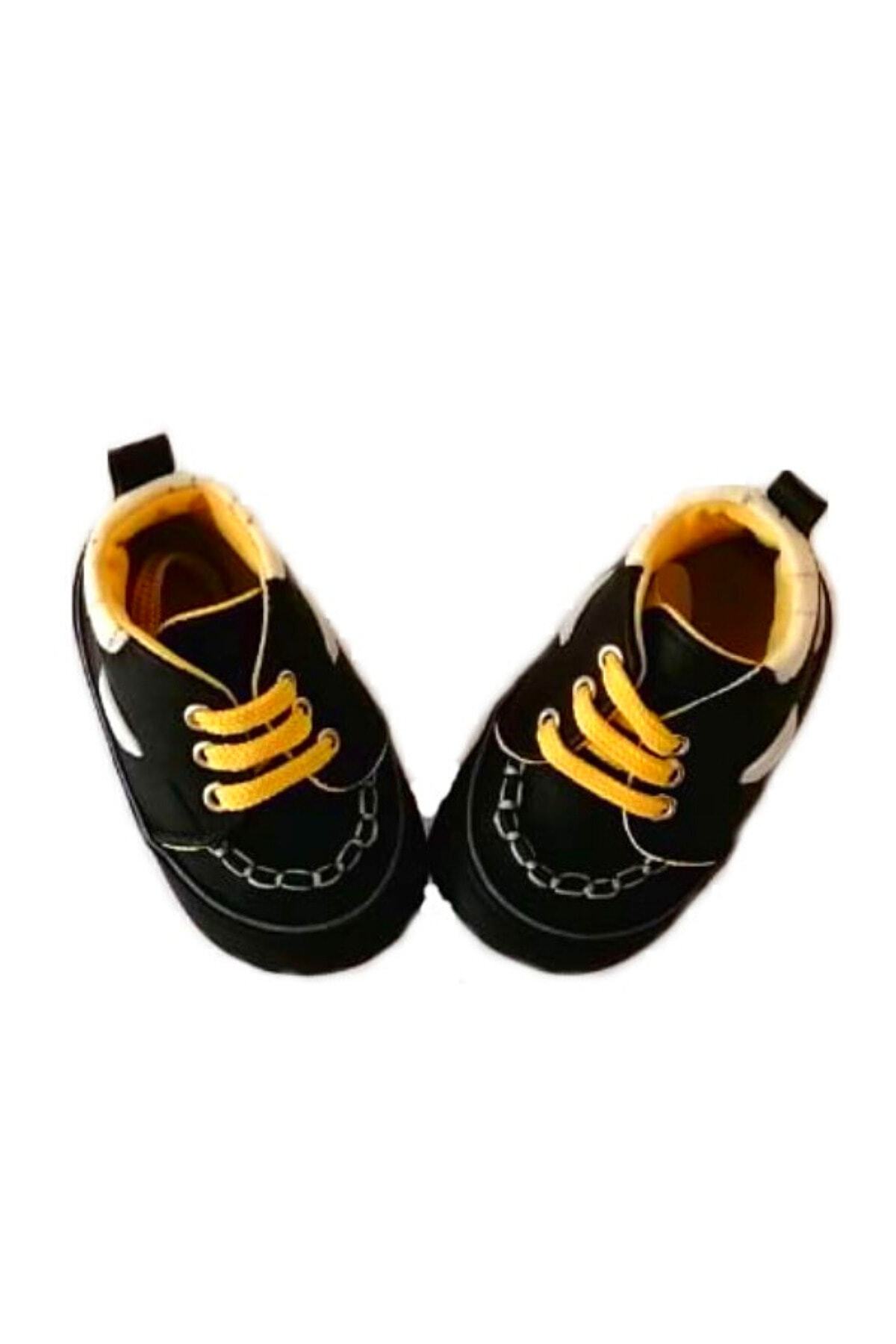 GO BABY Siyah Bebek Ayakkabısı