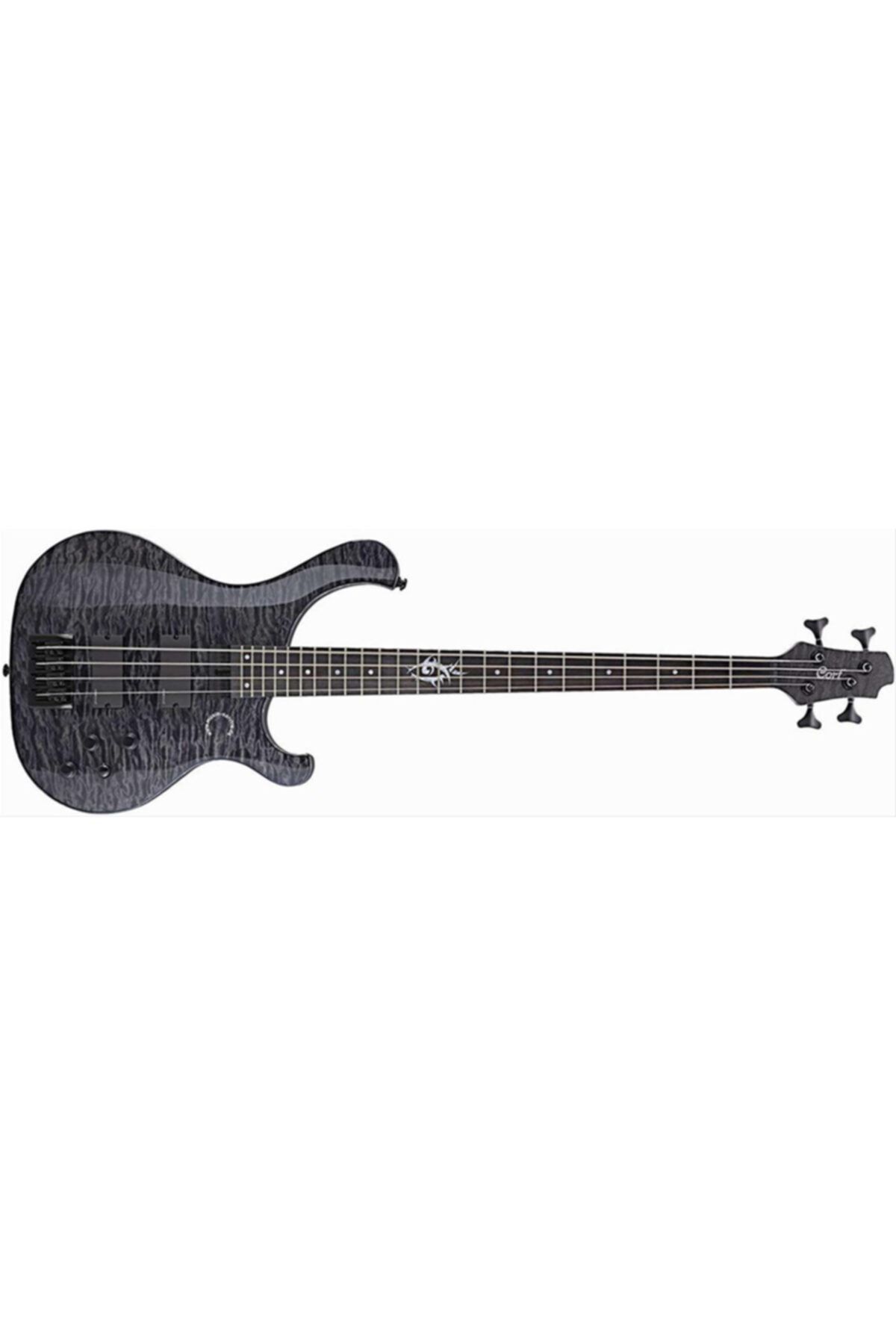 CORT T74tcgw Bas Gitar, (Tcgw) Trans Yıkanmış Kömür Grisi,