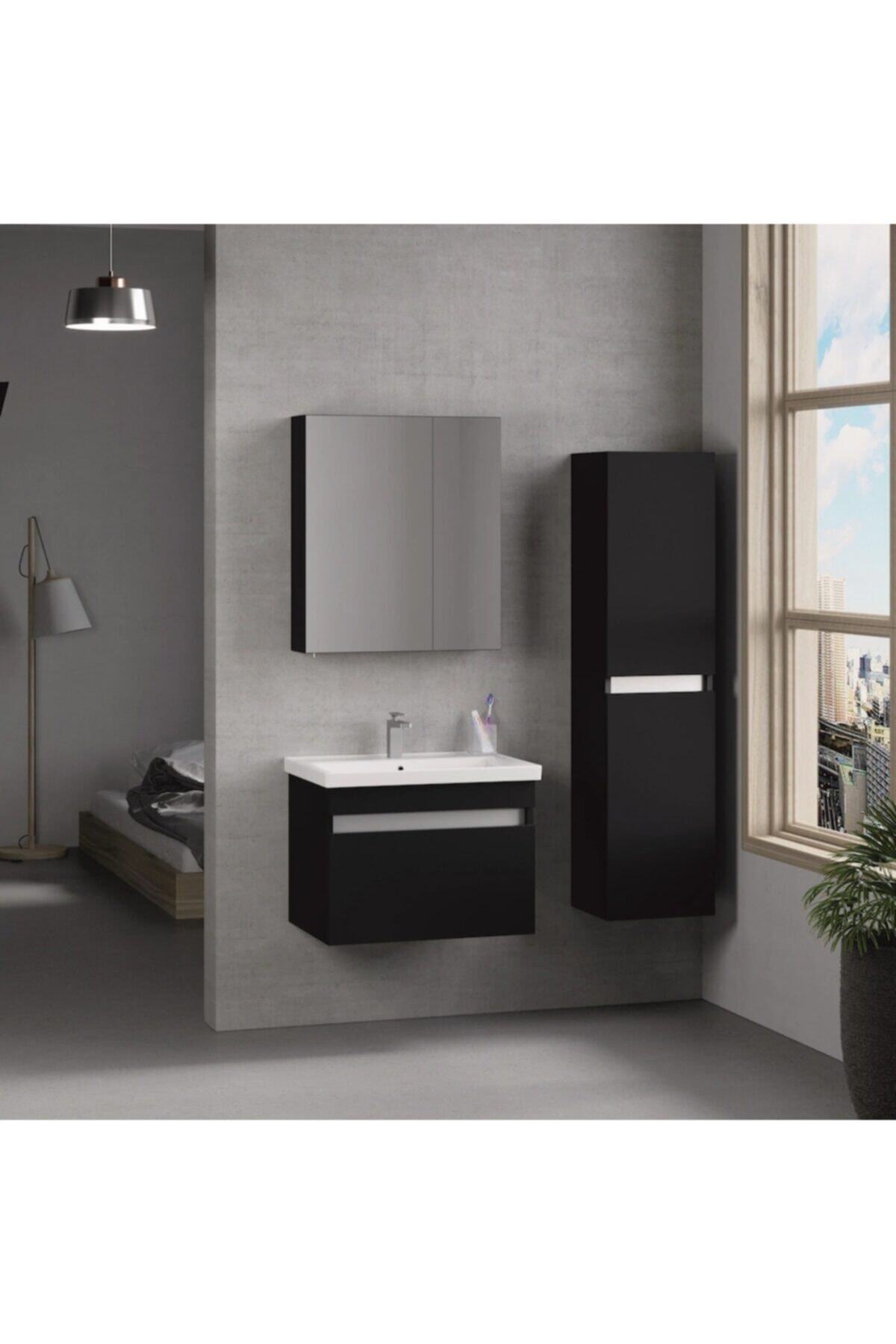 DENKO More 80 Cm Banyo Dolabı Takımı