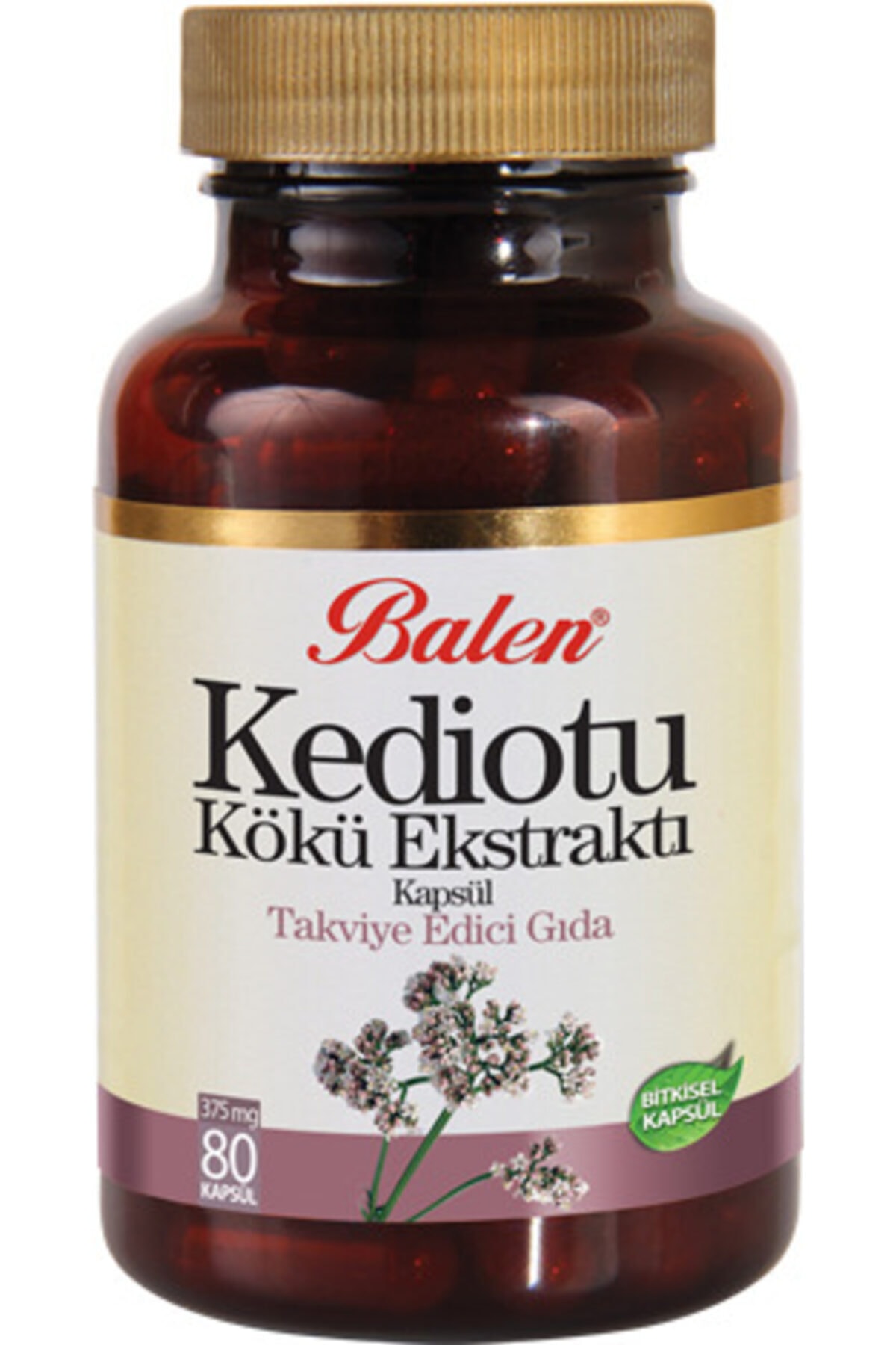 Balen Kediotu Kökü 375mg 80 Kapsül