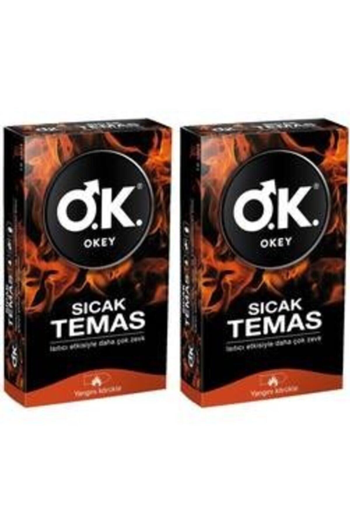 okey prezervatif Sıcak Temas 2'li (20 Adet)