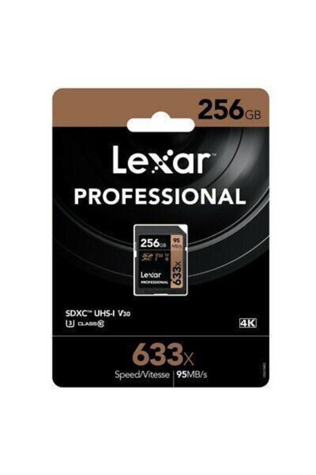 Lexar 256gb Sd Hafıza Kartı C10 Uhs-ı U1 95mb/s 633x