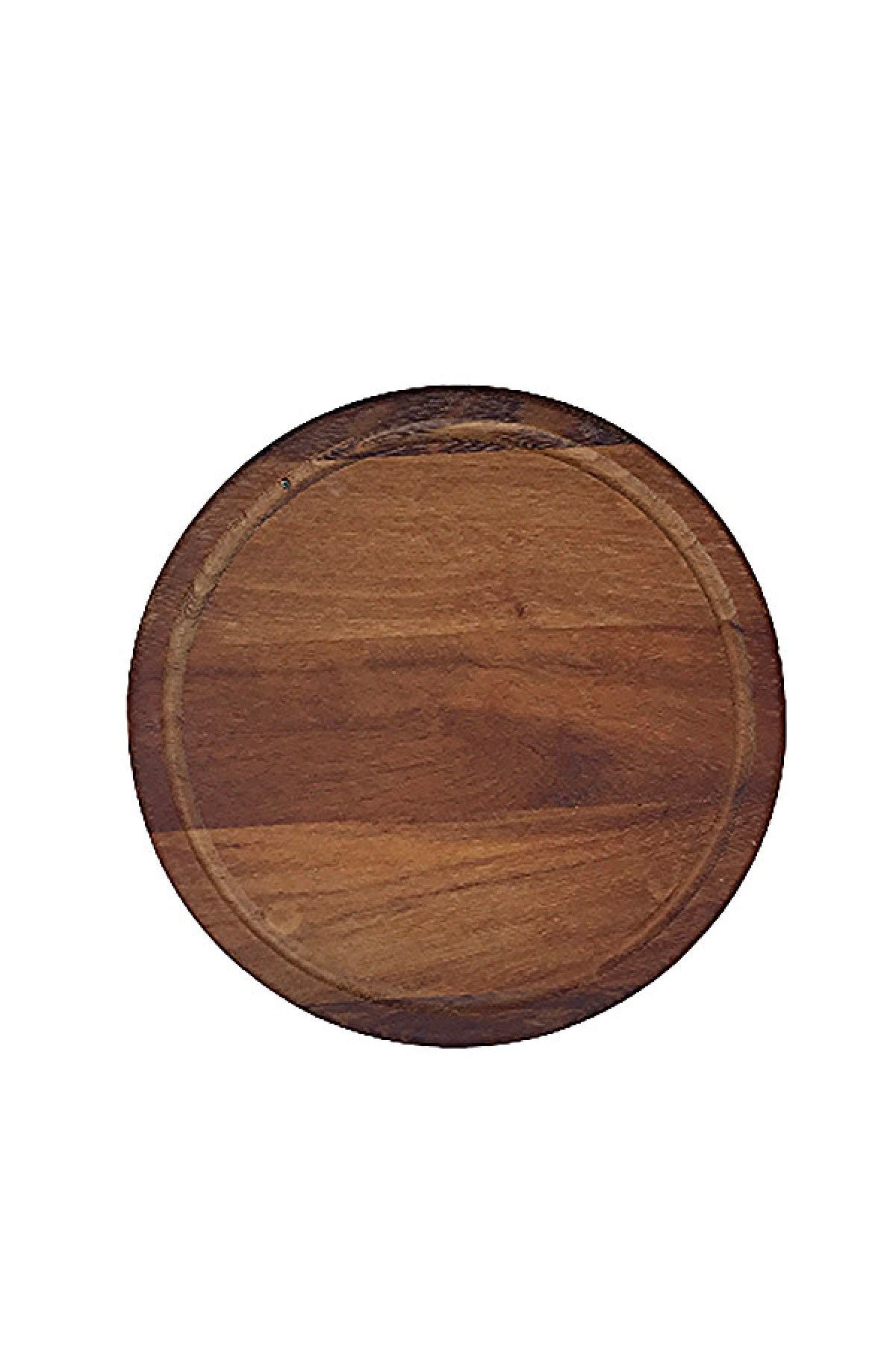 Fonozbart Wood Works Center Ahşap Kesme Tahtası 27.5cm