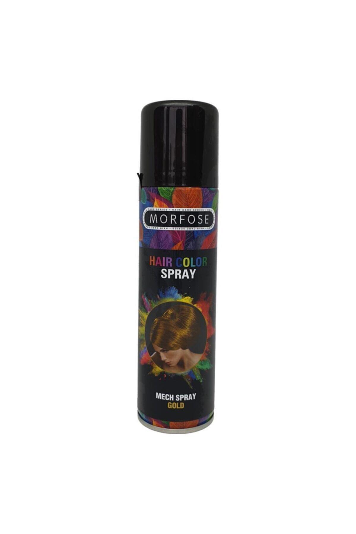 Morfose Renkli Saç Spreyi 150 ml - Gold